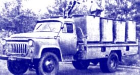 Мусоровоз М-30 на шасси ГАЗ-53Ф (1964)