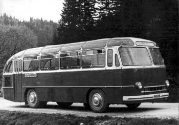 Опытный образец автобуса ЛАЗ-695