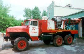 Серийный АГВТ-150(375Н)-168 на шасси Урал-375Н. Фото О. Чалков