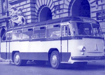Экспериментальный автобус № 10. Июль 1958 г.