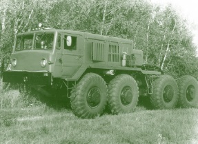 МАЗ-537 с лебёдкой