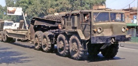 МАЗ-537 последних лет выпуска с полуприцепом МАЗ-5347