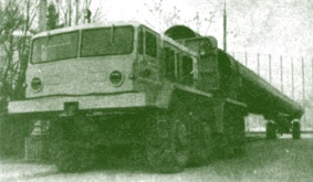 Трубоплетевоз ПВ-481 на шасси МАЗ-537