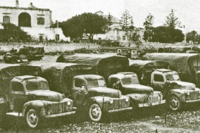 Ford`ы английской армии в Италии. 1945 г.