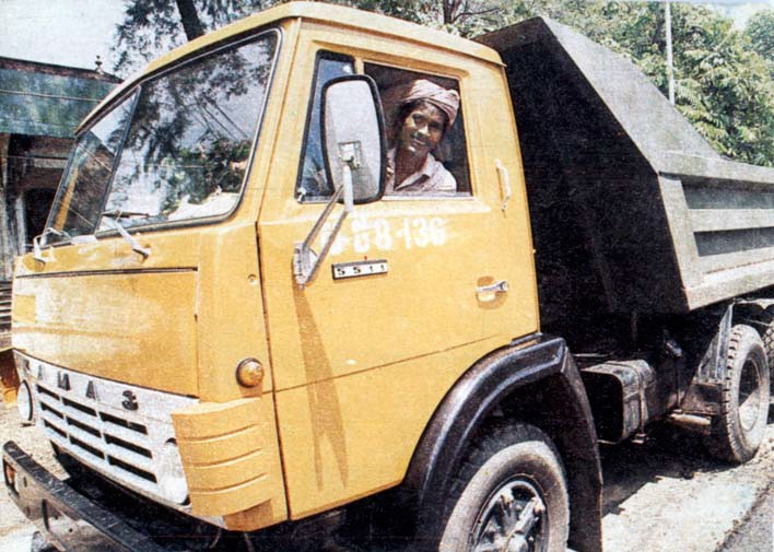 КамАЗ-5511 в Анголе
