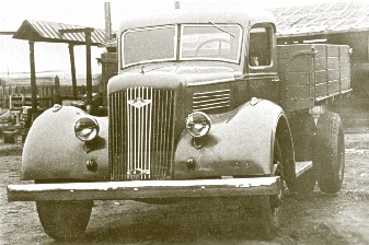 Опытный образец 5-тонного грузовика ЯГ-7. 1939 г.