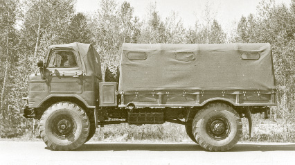Один из первых опытных ГАЗ-66