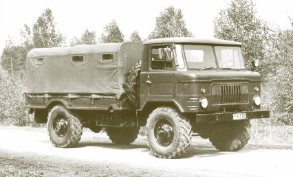 ГАЗ-66 с тентом. Июнь 1962 г.