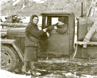 Бензовоз на шасси ГАЗ-ММ. 1950-е гг.