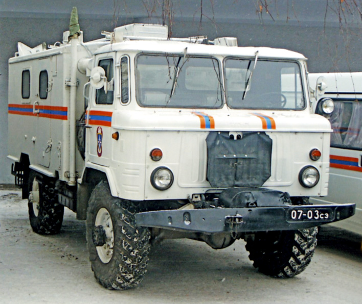 Кузов-фургон К-66Н на шасси ГАЗ-66-05 1983 года выпуска