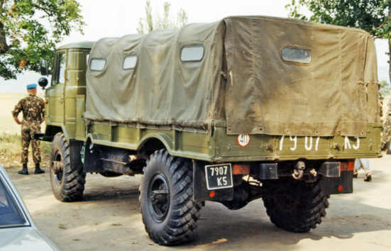 Автомобиль ГАЗ-66-15 выпуска 1990–1991 гг. Фото А.Говоруха