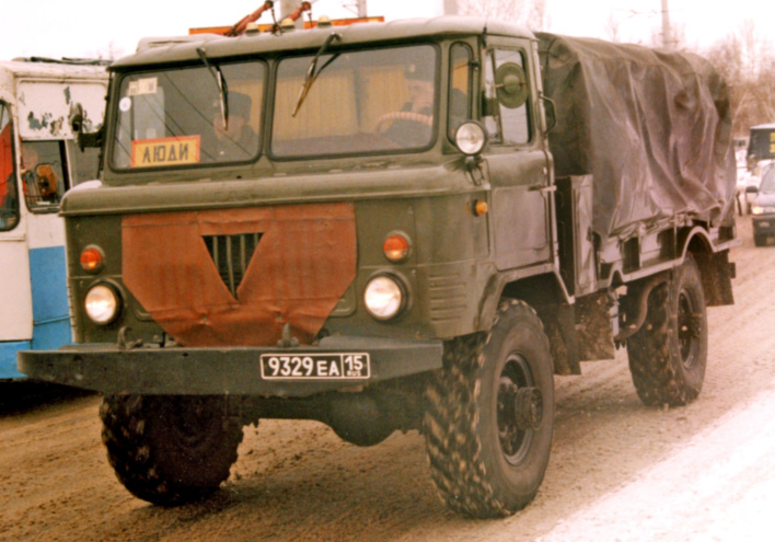 Автомобиль ГАЗ-66-11 Внутренних Войск МВД России выпуска 1989 г.