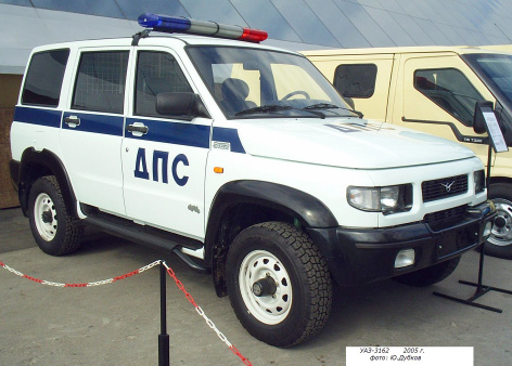 УАЗ-3126 в окраске ДПС. 2005 г.