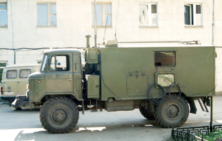 Кузов-фургон К-66Н на шасси автомобиля ГАЗ-66-15 образца 1993 г.